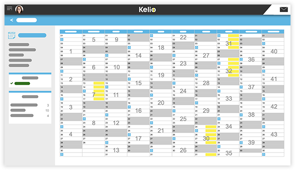 Streamlined management of daily remote working